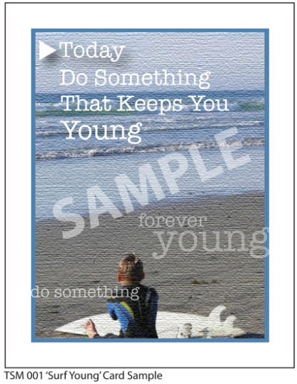 Thought Card - Surf Young